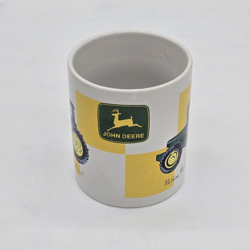 Gibson John Deere Coffee Mug Nothing Runs Like a Deere! - Picture 3 of 5